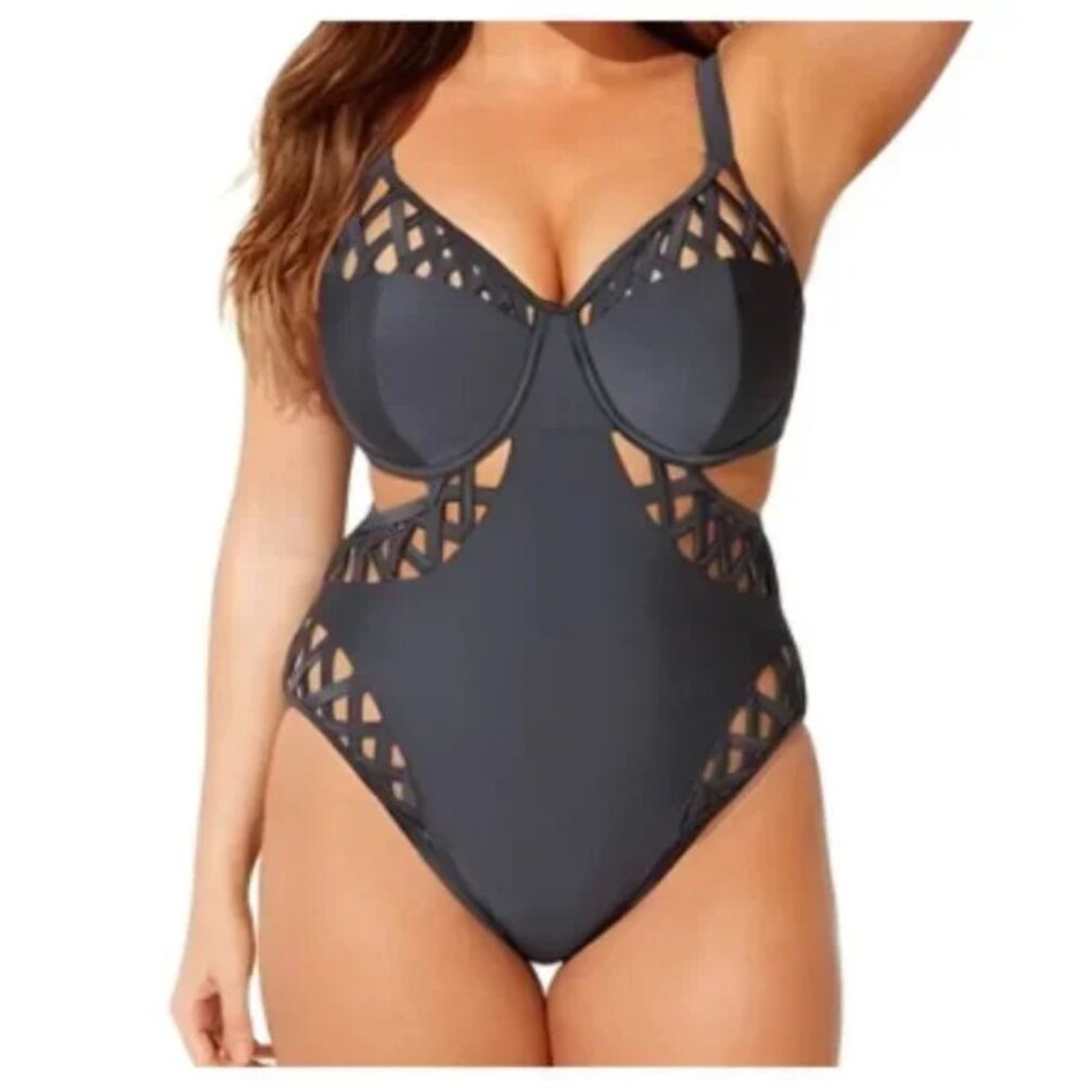 GABIFRESH x SWIMSUITS FOR ALL One Piece Swimsuit 20 G/H